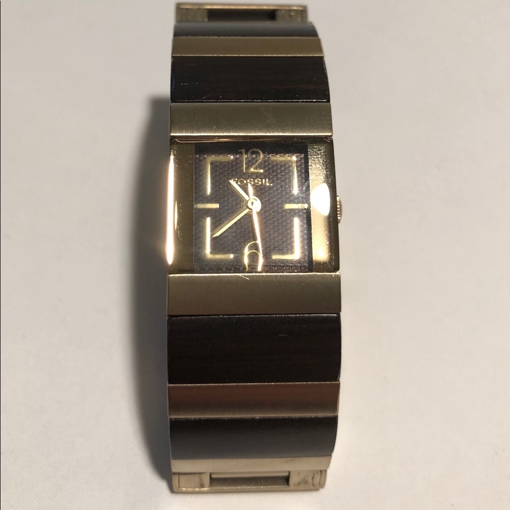 Brown and Gold Watch